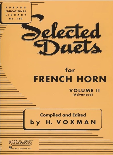 Selected Duets for French Horn – Vol 2